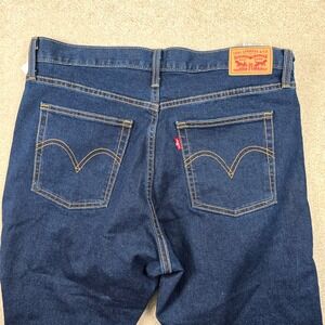 Levis 501 Original Fit Womens Jeans Dark Wash Indigo Blue Button Fly 31x28 NEW